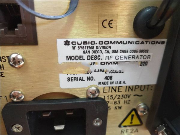 射頻電源維修中心_型號(hào)RF CUBIC