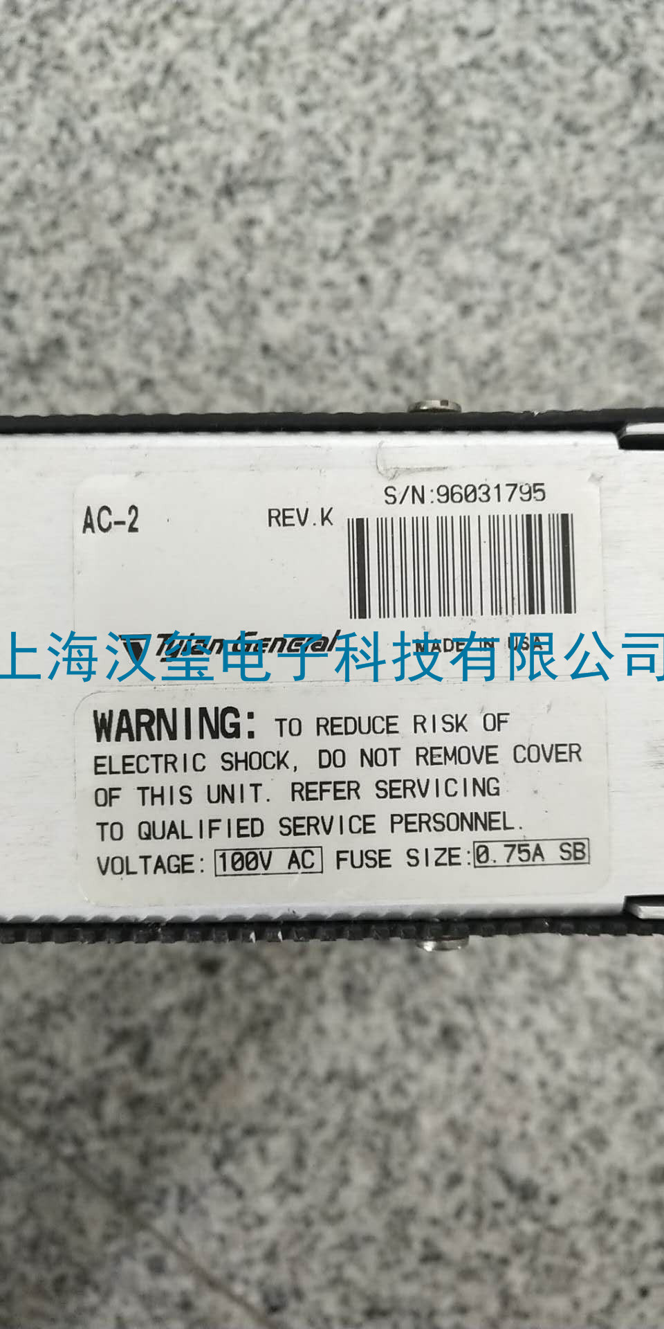 品牌Tylan General--型號(hào)AC-2S02